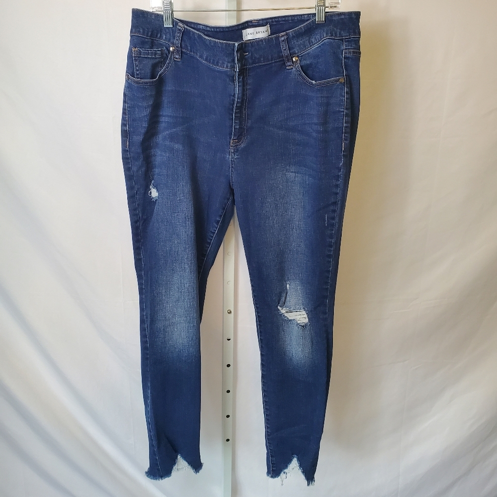 Lane Bryant curvy fit High Rise skinny jeans